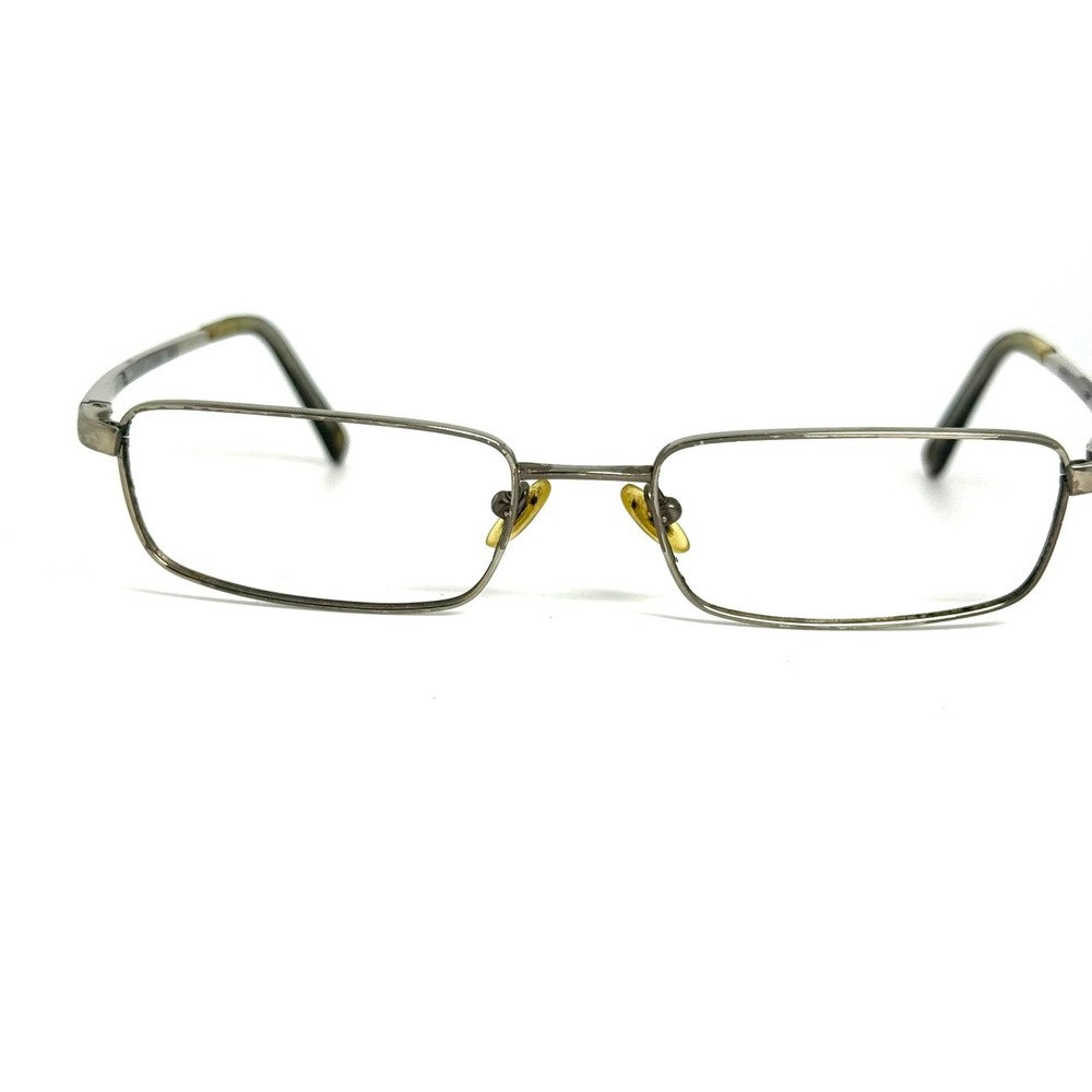 Carrera CA 7502T Titanium Eyeglass Frames Silver Rectangular‎ 52-16-145 H6539